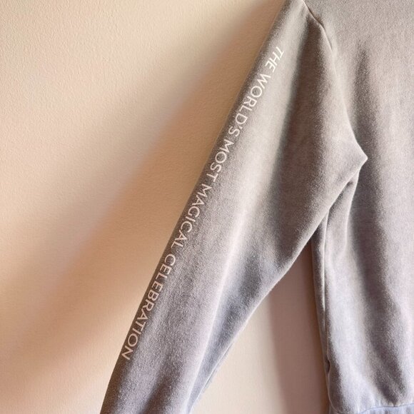 Walt Disney World 50th Anniversary Kids Youth Sweatshirt Gray Size Large L - Picture 4 of 5